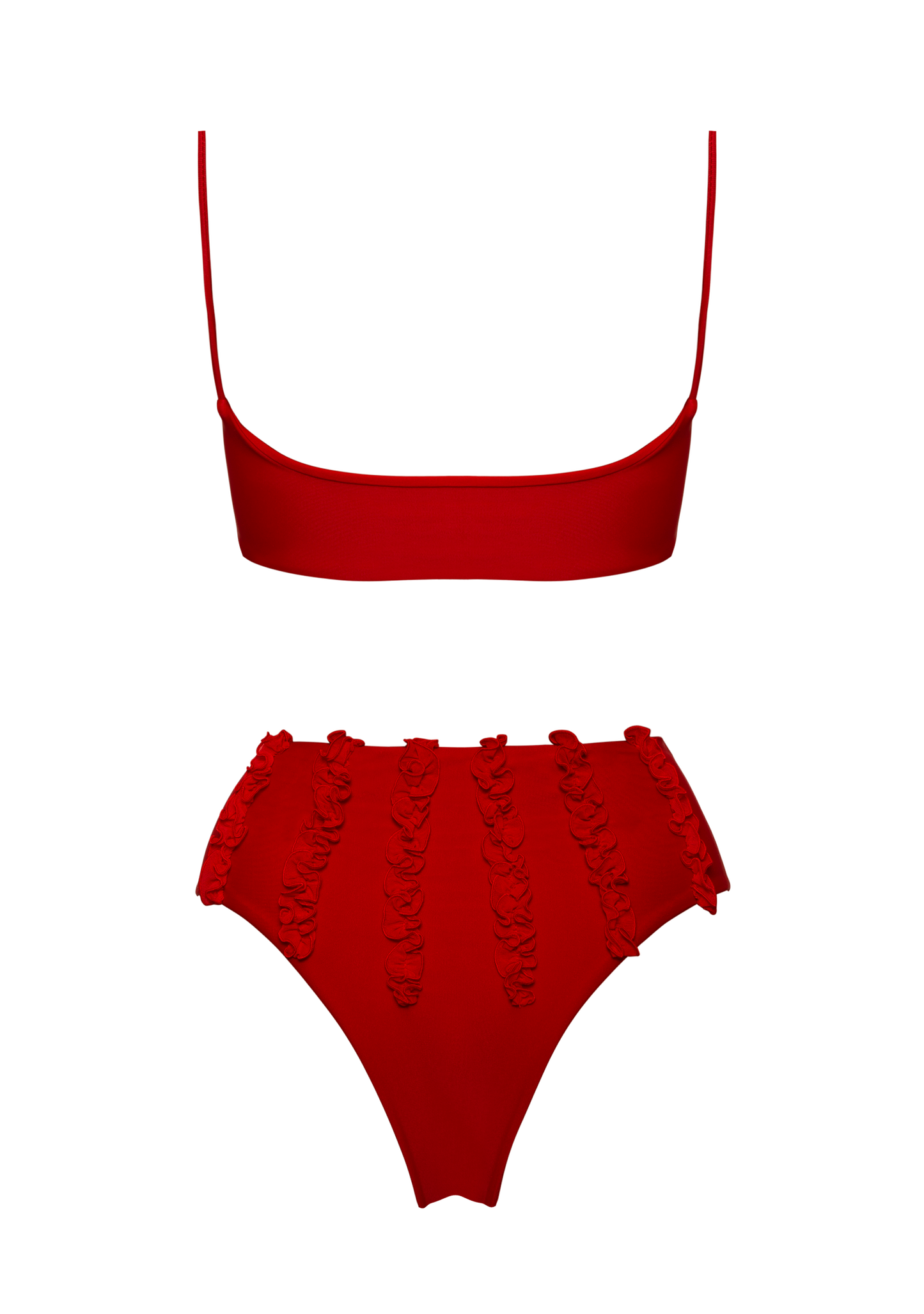 LENI Red High-Waist