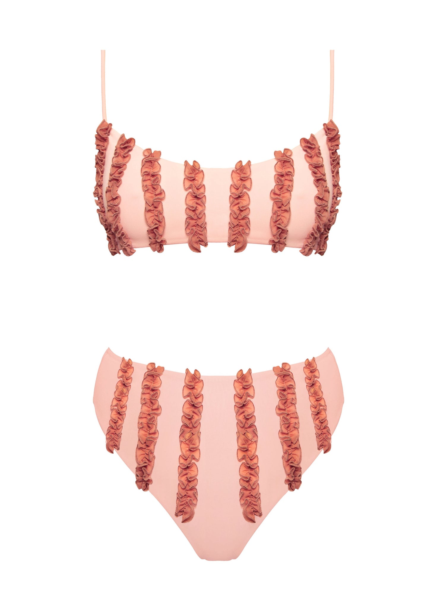 LENI Pink High-Waist